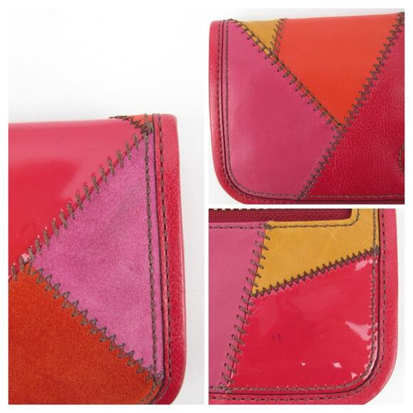 COACH Rare Patchwork Clutch Wallet Authentic - Picture 10 of 10